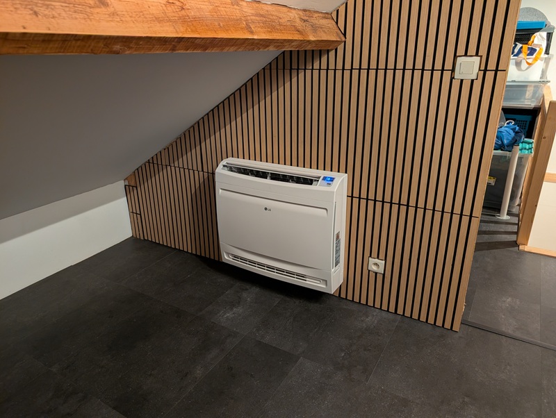 Installation d'une climatisation  - LG - Angleur