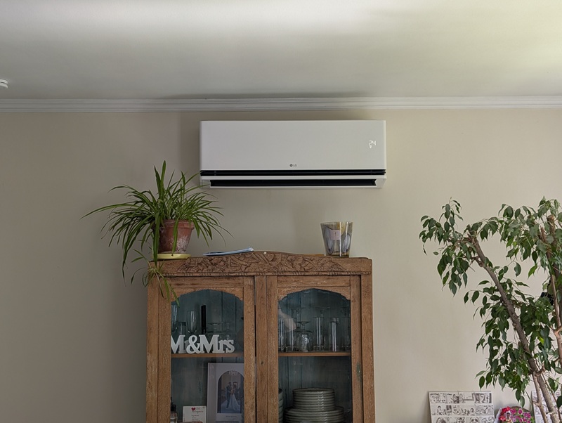 Installation d'une climatisation  - LG - Flémalle