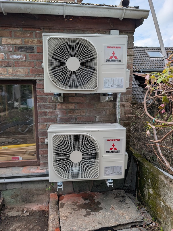 Installation Pompe à chaleur Air-Air – Mitsubishi - Durbuy