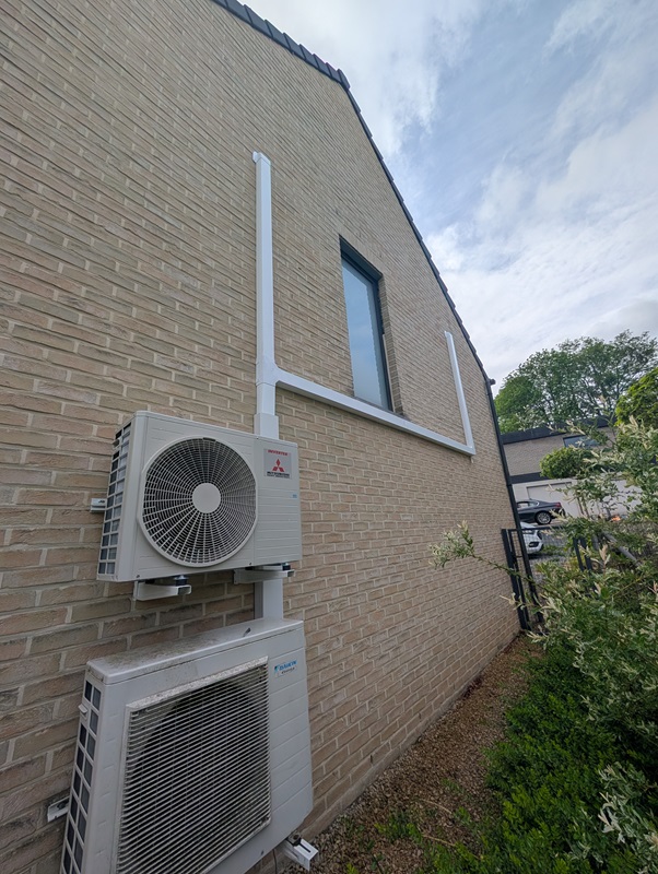 Installation Pompe à chaleur Air-Air – Mitsubishi - Liège