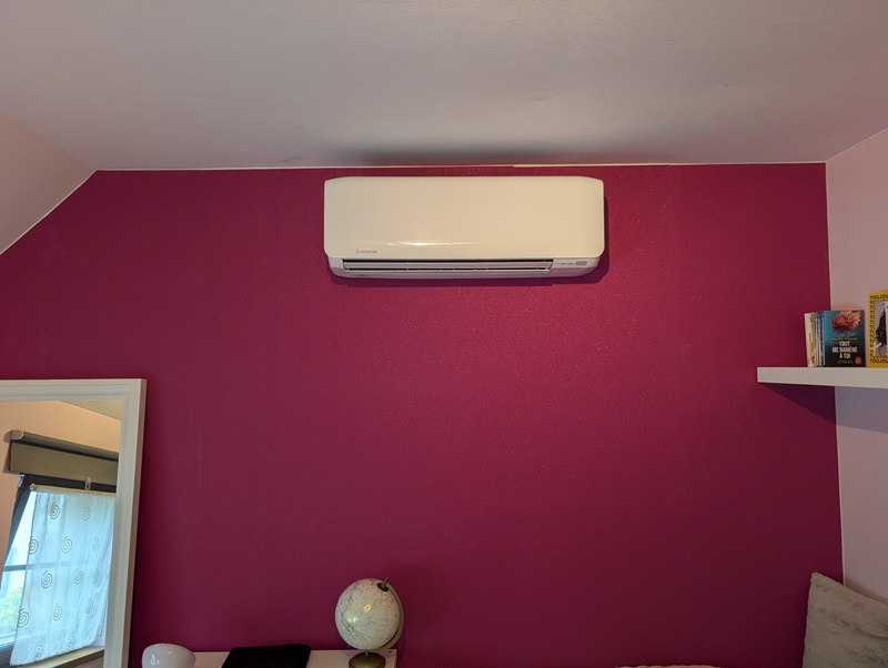 Installation Pompe à chaleur Air-Air – Mitsubishi - Liège